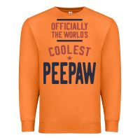 Carrot Officially The World's Coolest Peepaw | Mens Gift Premium Sweatshirt - artisFamous