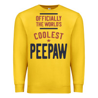 Lemon Officially The World's Coolest Peepaw | Mens Gift Premium Sweatshirt - artisFamous