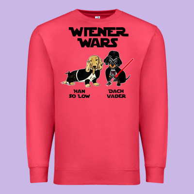 Wiener Wars Funny Dachshund Premium Sweatshirt Designed By Artisfamous
