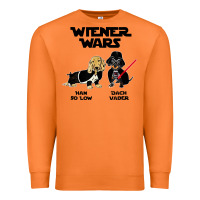 Carrot wiener wars funny dachshund Premium Sweatshirt - artisFamous