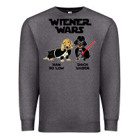 Charcoal Heather wiener wars funny dachshund Premium Sweatshirt - artisFamous