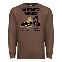 Chestnut wiener wars funny dachshund Premium Sweatshirt - artisFamous