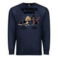 Navy wiener wars funny dachshund Premium Sweatshirt - artisFamous