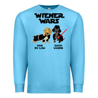 Ocean Blue wiener wars funny dachshund Premium Sweatshirt - artisFamous