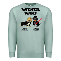 Seafoam wiener wars funny dachshund Premium Sweatshirt - artisFamous