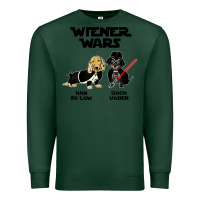 Sports Green wiener wars funny dachshund Premium Sweatshirt - artisFamous