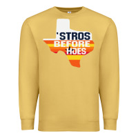 Antique Gold stros before hoes Premium Sweatshirt - artisFamous