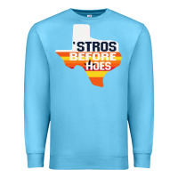 Ocean Blue stros before hoes Premium Sweatshirt - artisFamous