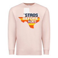 Pale Pink stros before hoes Premium Sweatshirt - artisFamous