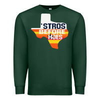 Sports Green stros before hoes Premium Sweatshirt - artisFamous