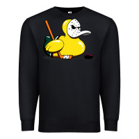 Black mighty rubber ducky Premium Sweatshirt - artisFamous