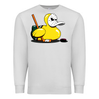 Dove Grey mighty rubber ducky Premium Sweatshirt - artisFamous