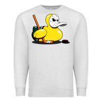 Oatmeal Heather mighty rubber ducky Premium Sweatshirt - artisFamous