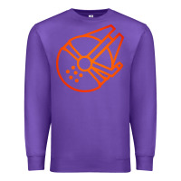 Purple millennium falcon Premium Sweatshirt - artisFamous