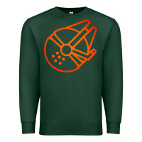 Sports Green millennium falcon Premium Sweatshirt - artisFamous