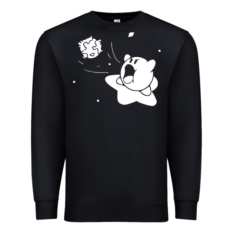 Kirby Gamer Geek Snes Premium Sweatshirt by artisFamous | Teevron