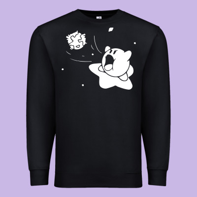 Kirby Gamer Geek Snes Premium Sweatshirt Designed By Artisfamous