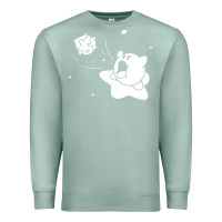 Seafoam kirby gamer geek snes Premium Sweatshirt - artisFamous
