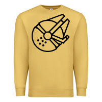 Antique Gold millennium falcon Premium Sweatshirt - artisFamous