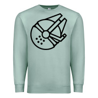Seafoam millennium falcon Premium Sweatshirt - artisFamous