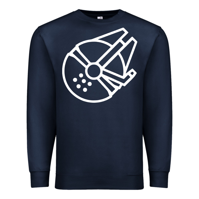 Millennium Falcon Premium Sweatshirt by artisFamous | Teevron