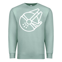Seafoam millennium falcon Premium Sweatshirt - artisFamous