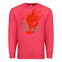 Cardinal punk samurai Premium Sweatshirt - artisFamous