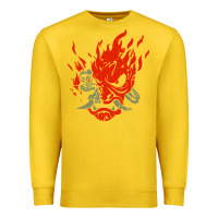 Lemon punk samurai Premium Sweatshirt - artisFamous