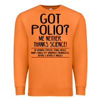 Carrot got polio me neither thanks science Premium Sweatshirt - artisFamous