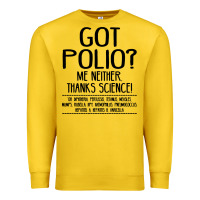 Lemon got polio me neither thanks science Premium Sweatshirt - artisFamous