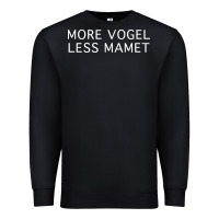 Black more vogel less mamet Premium Sweatshirt - artisFamous