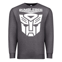 Charcoal Heather bumblebee strong Premium Sweatshirt - artisFamous