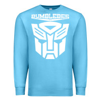 Ocean Blue bumblebee strong Premium Sweatshirt - artisFamous