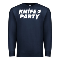 Navy knife party Premium Sweatshirt - artisFamous