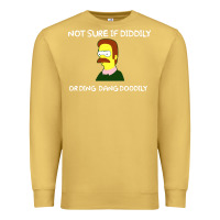 Antique Gold ned flanders Premium Sweatshirt - artisFamous