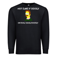 Black ned flanders Premium Sweatshirt - artisFamous