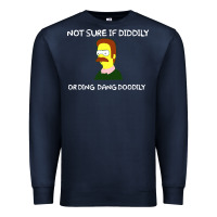 Navy ned flanders Premium Sweatshirt - artisFamous