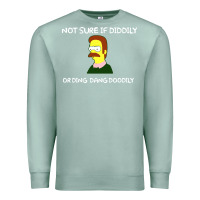 Seafoam ned flanders Premium Sweatshirt - artisFamous