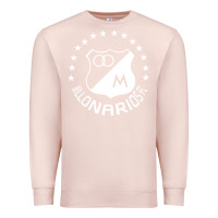 Pale Pink millonarios futbol Premium Sweatshirt - artisFamous