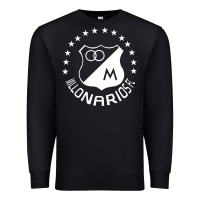 Black millonarios futbol Premium Sweatshirt - artisFamous