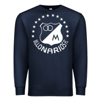 Navy millonarios futbol Premium Sweatshirt - artisFamous