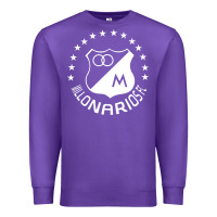 Purple millonarios futbol Premium Sweatshirt - artisFamous