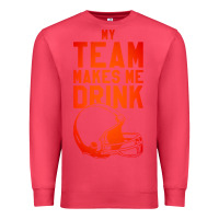 Cardinal my team makes me drink Premium Sweatshirt - artisFamous