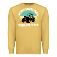 Antique Gold diddly squat farm speed and power Premium Sweatshirt - artisFamous