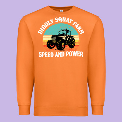 Diddly Squat Farm Speed And Power Premium Sweatshirt Designed By Artisfamous