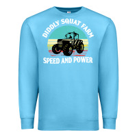Ocean Blue diddly squat farm speed and power Premium Sweatshirt - artisFamous