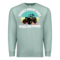 Seafoam diddly squat farm speed and power Premium Sweatshirt - artisFamous