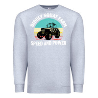 Heather Grey diddly squat farm speed and power Premium Sweatshirt - artisFamous