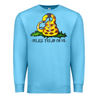 Ocean Blue please tread on me Premium Sweatshirt - artisFamous