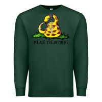 Sports Green please tread on me Premium Sweatshirt - artisFamous